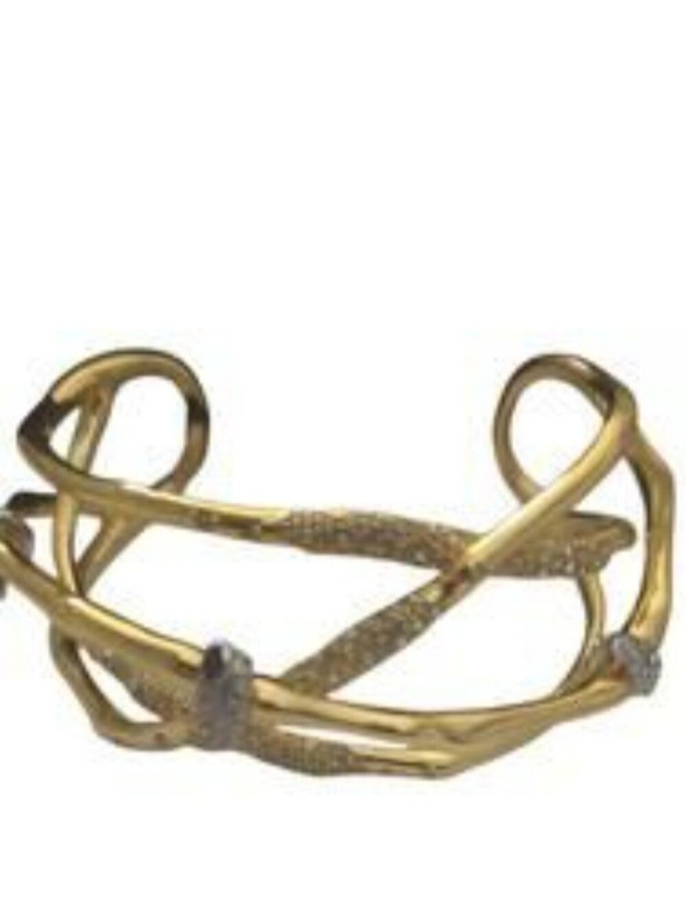 Alexis Bittar Solanales Crystal Cuff Bracelet